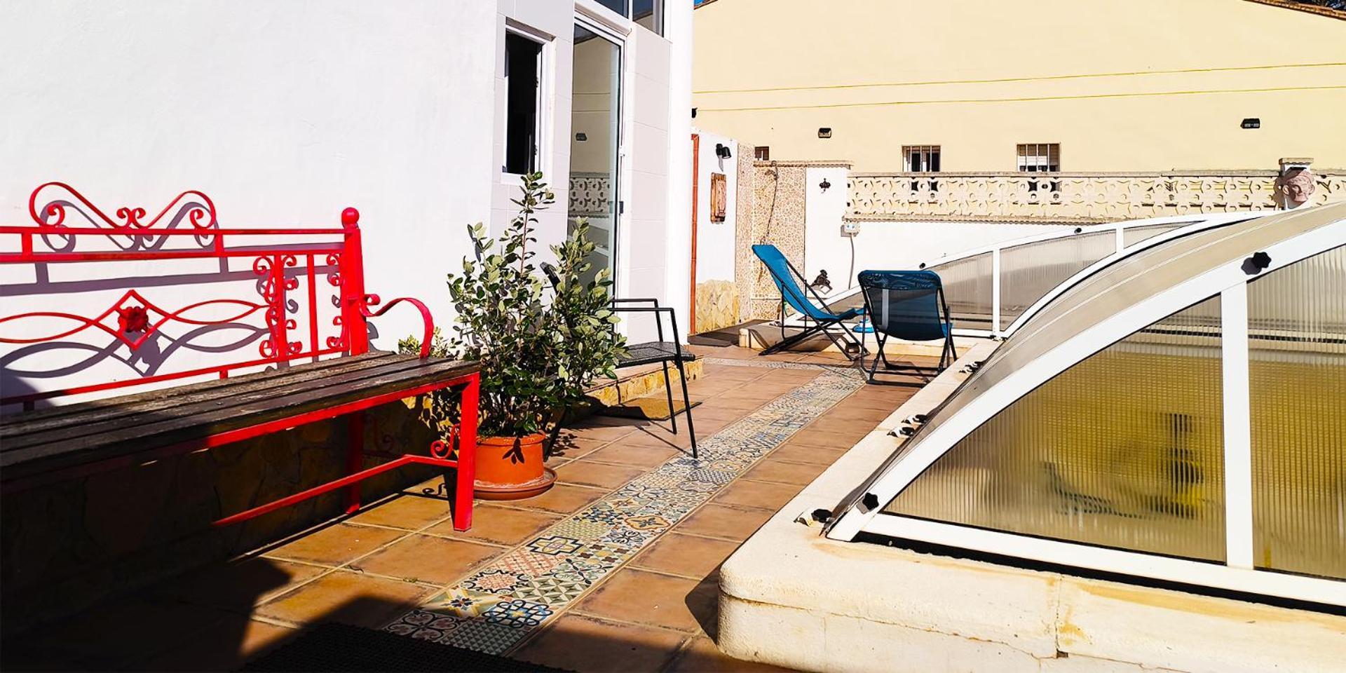 Ferienwohnung La Casa De Huespedes La Pobla de Vallbona Exterior foto