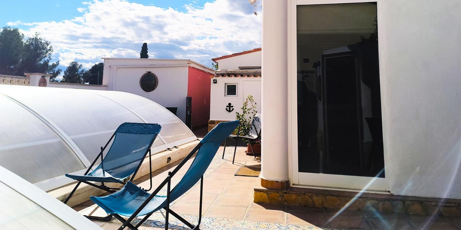 Ferienwohnung La Casa De Huespedes La Pobla de Vallbona Exterior foto